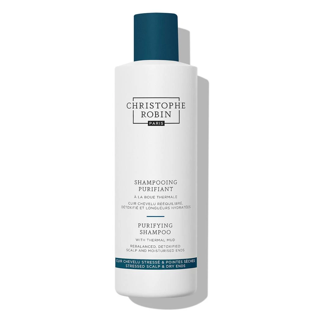 商品Christophe Robin|Christophe Robin Purifying Shampoo with Thermal Mud 250ml,价格¥319,第1张图片