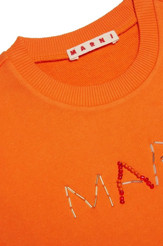 商品Marni|Marni Kids Logo Embellished Crewneck Dress,价格¥905,第3张图片详细描述