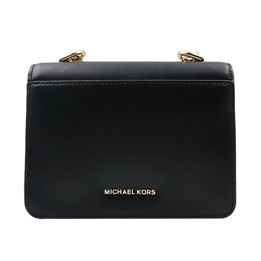 Michael Kors 迈克高仕 女士黑色JADE系列单肩包 32S9GJ4C0L-BLACK 商品