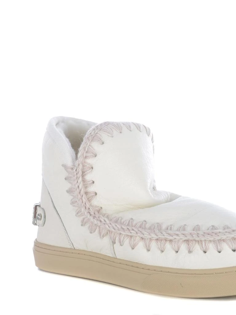 商品Mou|Boots Mou eskimo Sneakers In Leather,价格¥2407,第3张图片详细描述