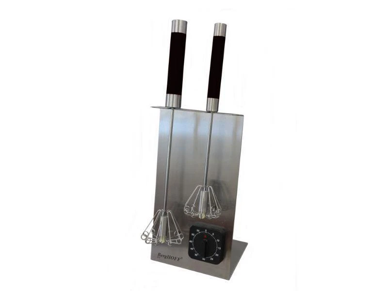 商品BergHOFF|2Pc Magic Whisk Set with Free Timer, Black,价格¥317,第1张图片