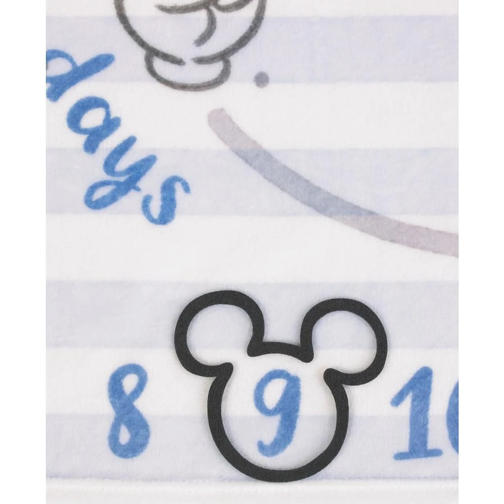 商品Macy's|Mickey Mouse Super Soft Milestone Baby Blanket Set, 2 Piece,价格¥606,第4张图片详细描述