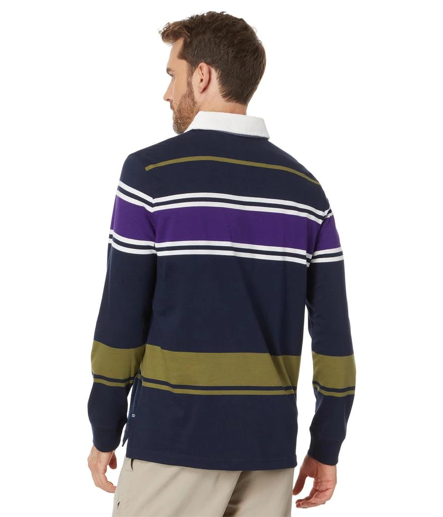 商品Nautica|Long Sleeve Rugby Polo Shirt,价格¥354,第2张图片详细描述