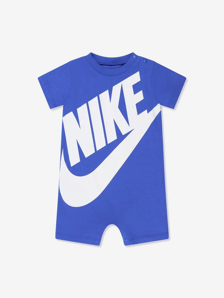 商品NIKE|Baby Boys Futura Romper in Blue,价格¥194,第1张图片