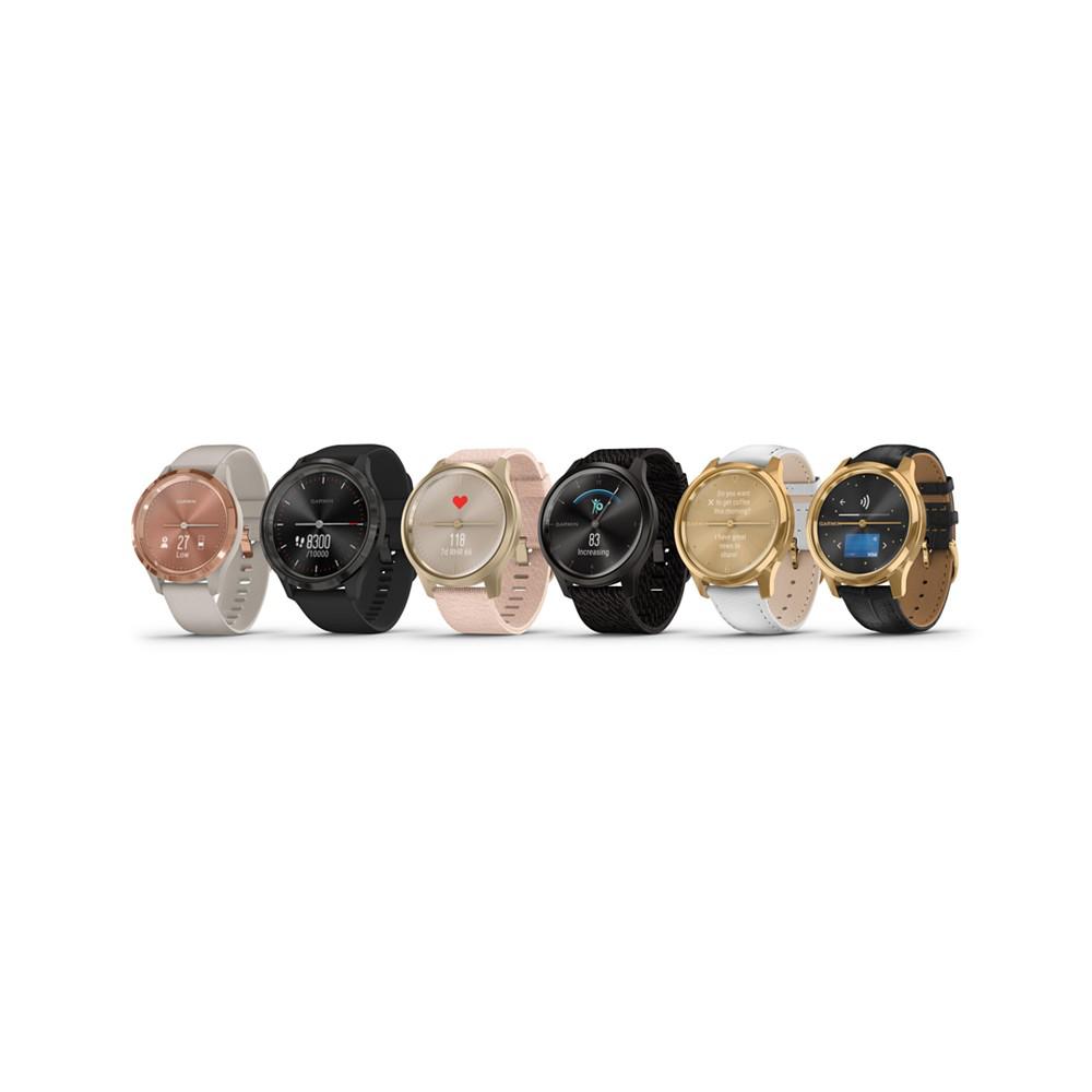 Unisex Vivomove 3 Style Black Nylon Strap Smart Watch 24.1mm商品第8张图片规格展示