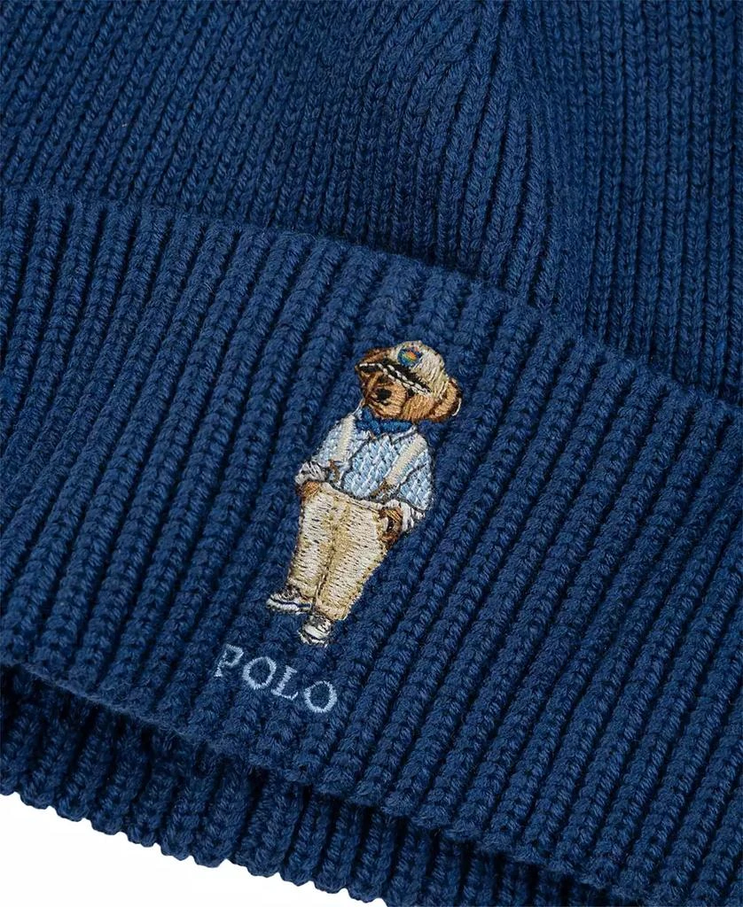 商品Ralph Lauren|Men's Coastal Bear Beanie,价格¥434,第3张图片详细描述