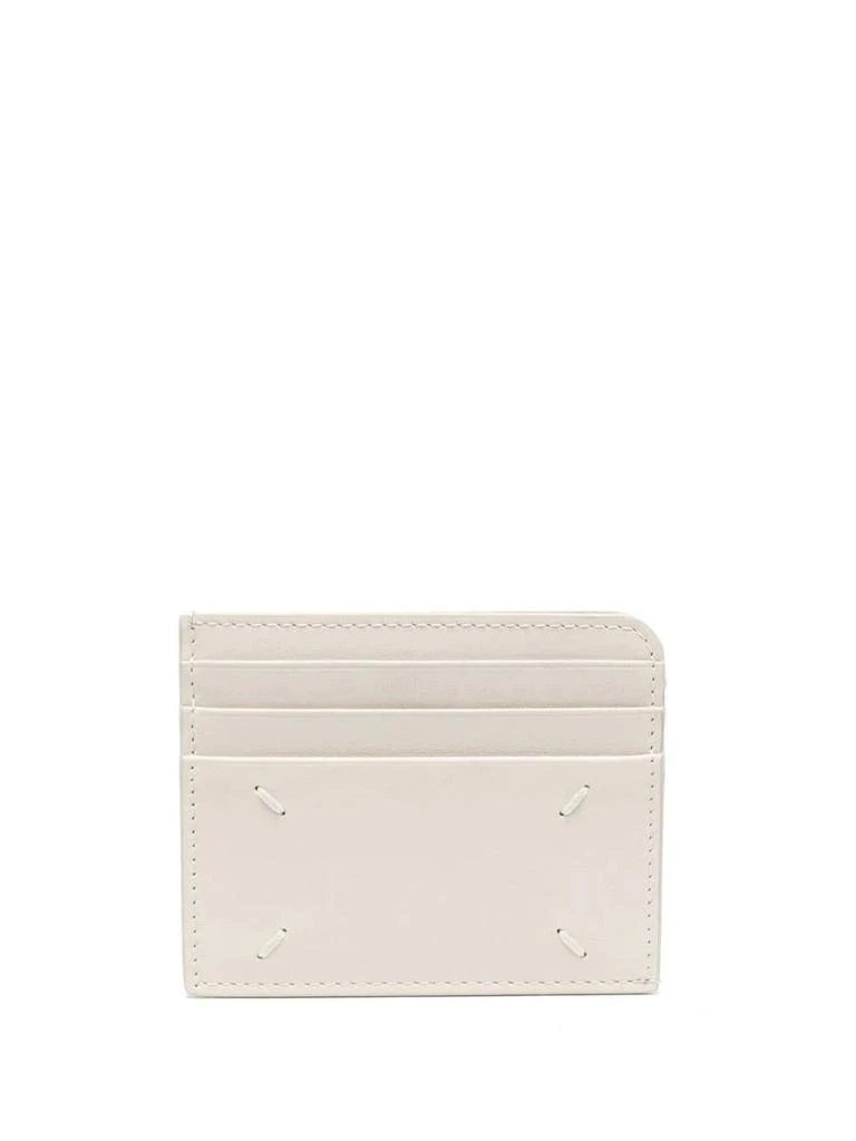 商品MAISON MARGIELA|MAISON MARGIELA logo-print leather card holder,价格¥1445,第1张图片