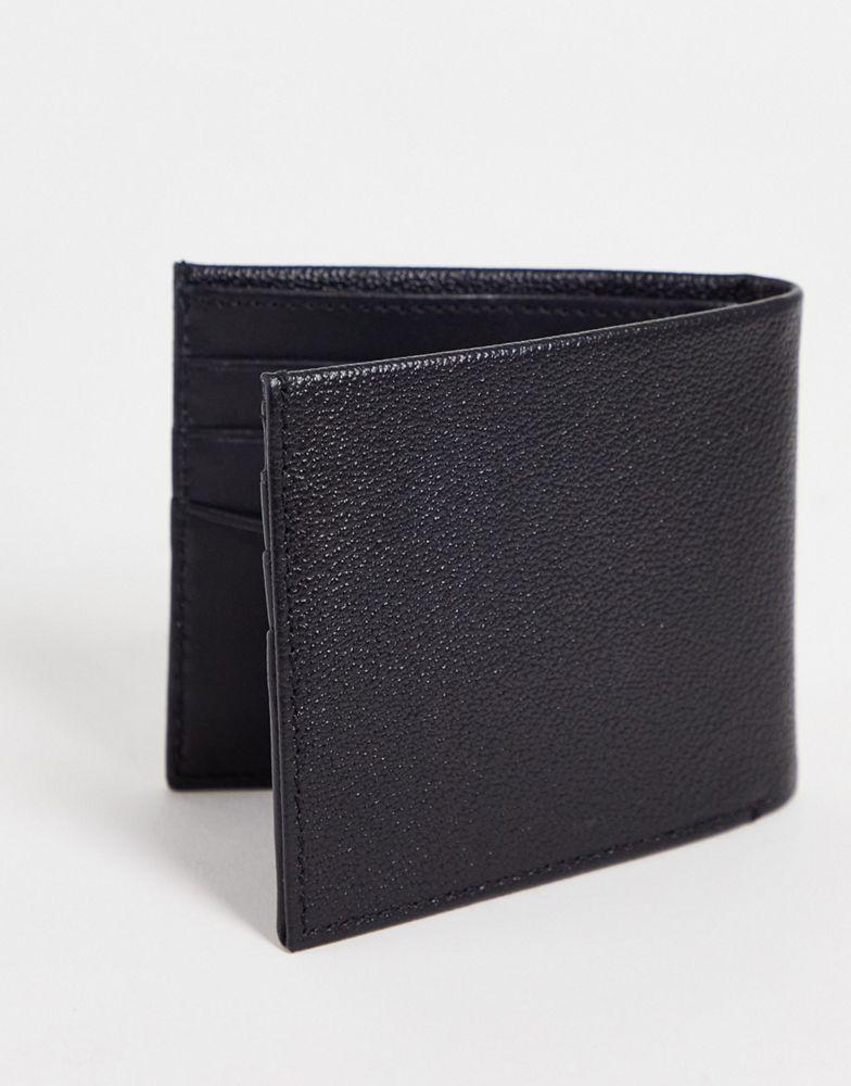 Calvin Klein Jeans micro pebble bifold wallet in black商品第3张图片规格展示
