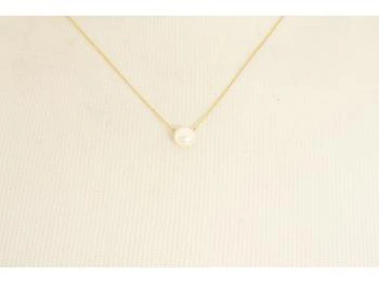 商品Dogeared|Pearls of Beauty Necklace4mm淡水珍珠项链,价格¥304,第3张图片详细描述