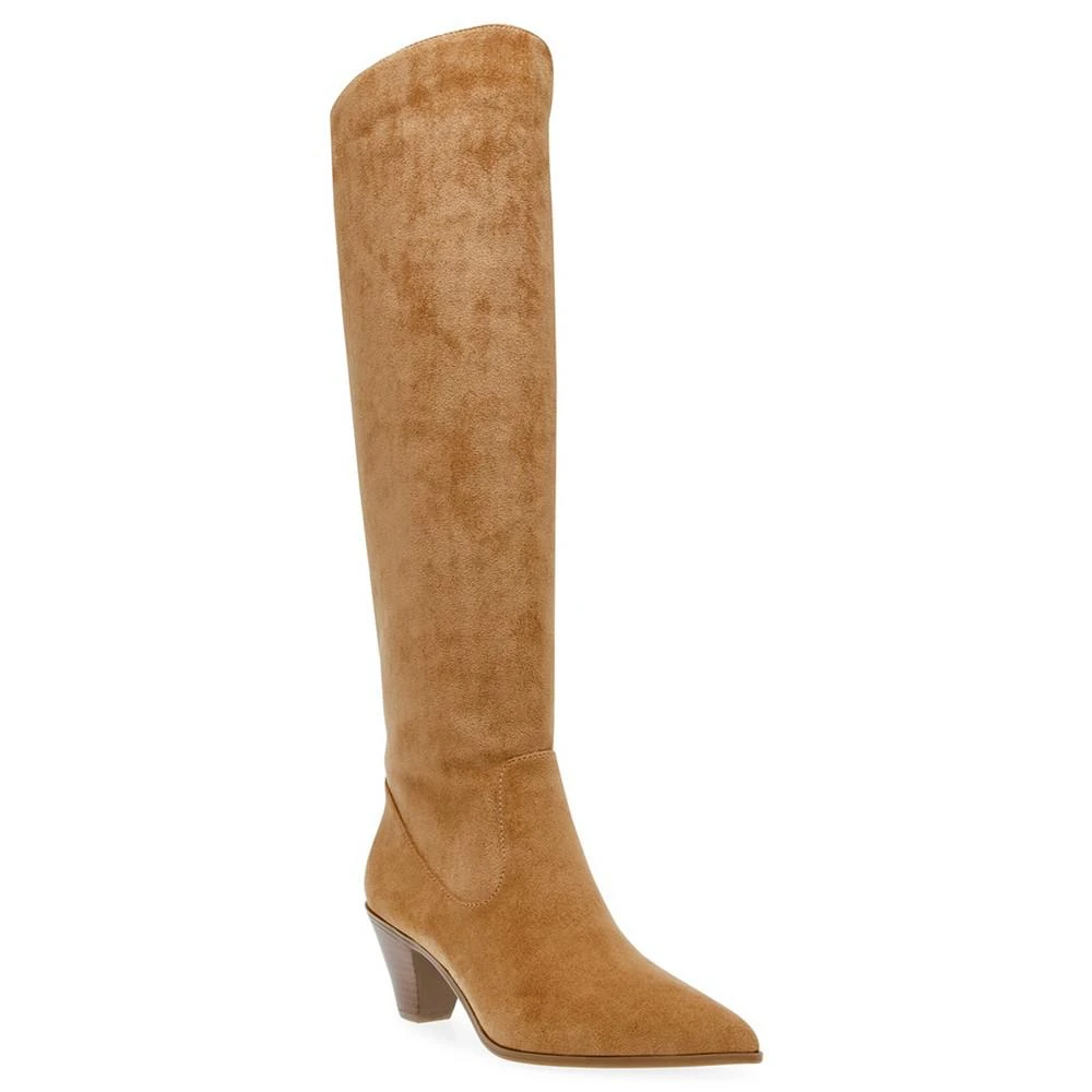 商品Anne Klein|Women's Ware Pointed Toe Knee High Boots,价格¥657,第1张图片