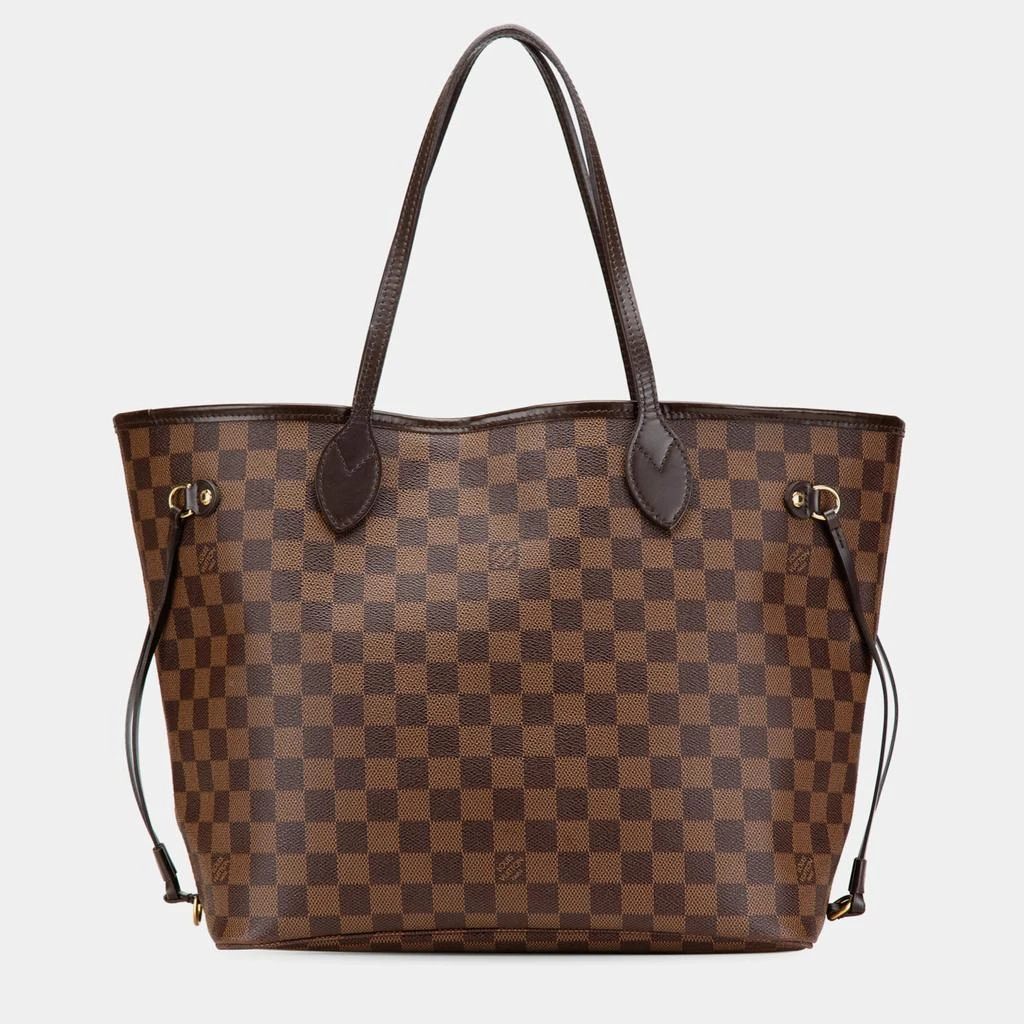 商品[二手商品] Louis Vuitton|Louis Vuitton Brown Damier Ebene Neverfull MM,价格¥13448,第1张图片