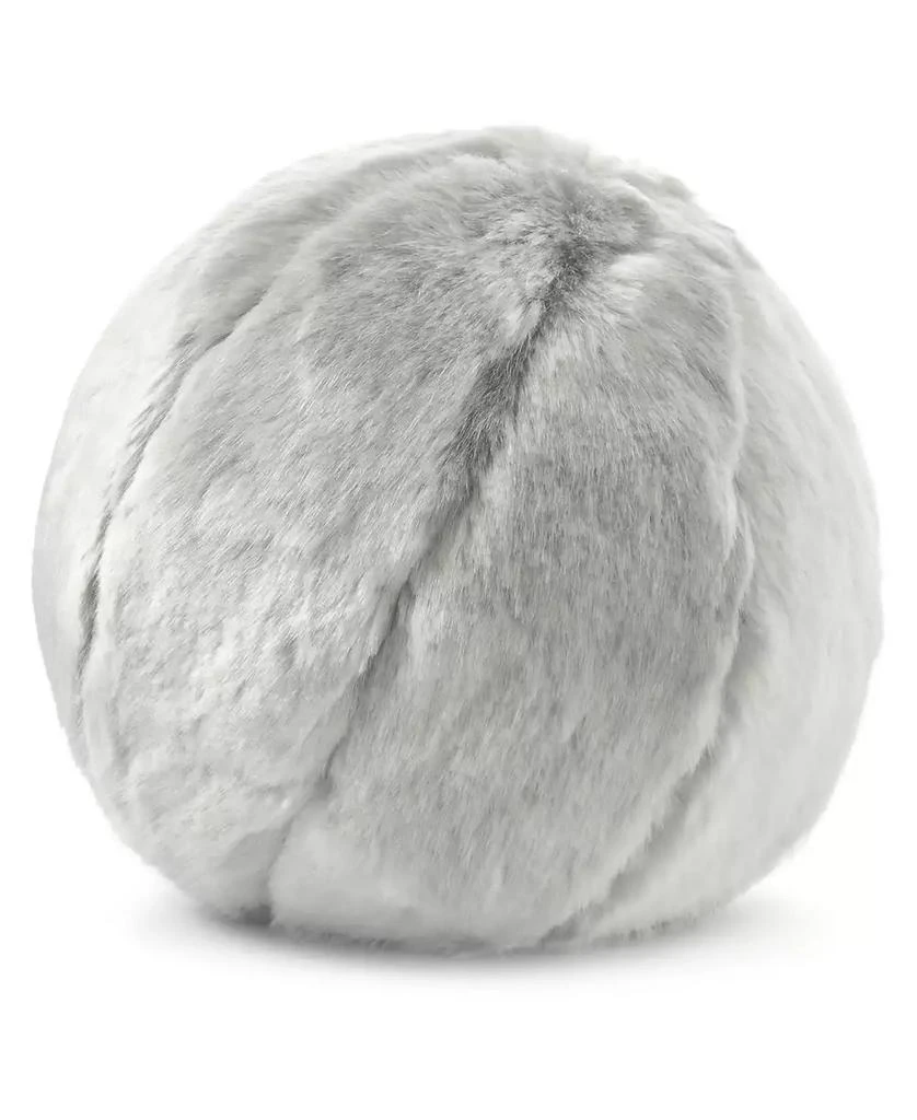 商品Hotel Collection|Lynx Faux Fur Decorative Pillow, 10" Round, Exclusively at Macy’s,价格¥299,第1张图片