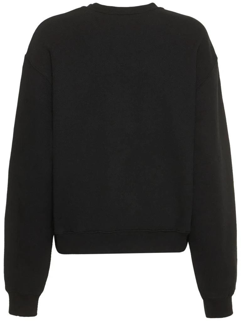商品Alexander Wang|Essential Logo Cotton Jersey Sweatshirt,价格¥2173,第5张图片详细描述