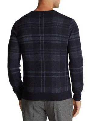 商品Ralph Lauren|Cashmere Plaid Sweater,价格¥3259,第3张图片详细描述