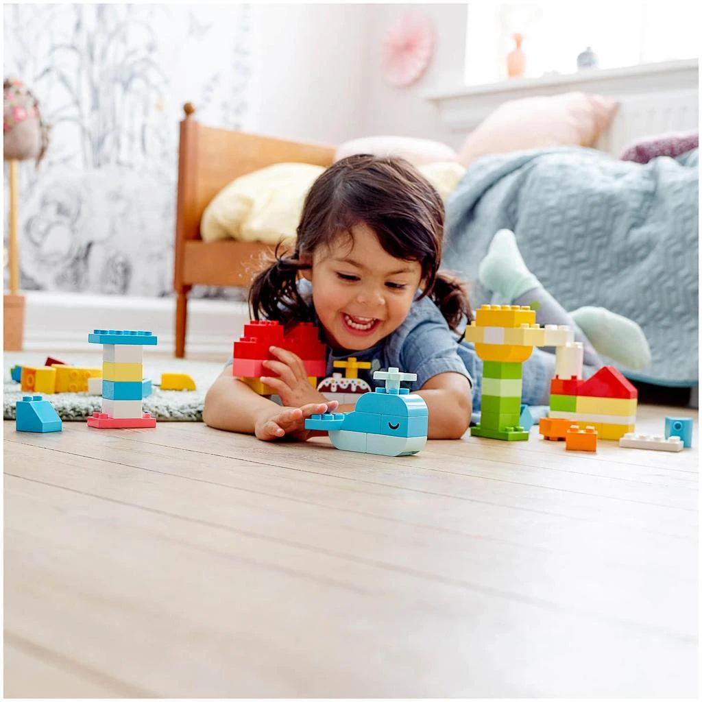 商品LEGO|LEGO DUPLO Classic:: Heart Box Bricks Toy for Toddlers (10909),价格¥202,第2张图片详细描述