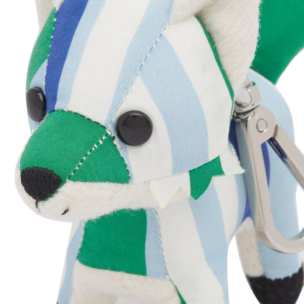 商品Maison Kitsune|Maison Kitsune Small Stripes Fox Bag Charm,价格¥542,第3张图片详细描述