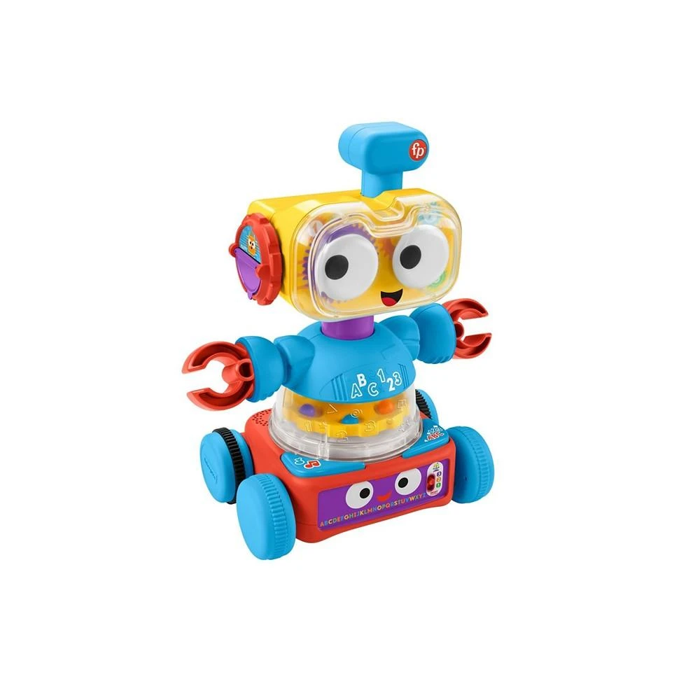 商品Fisher Price|Fisher-Price 4-in-1 Robot Baby to Preschool Learning Toy with Lights & Music,价格¥273,第1张图片