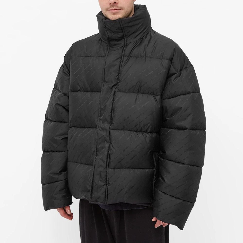 商品Balenciaga|Balenciaga All Over BB Logo Puffer Jacket,价格¥9492,第4张图片详细描述