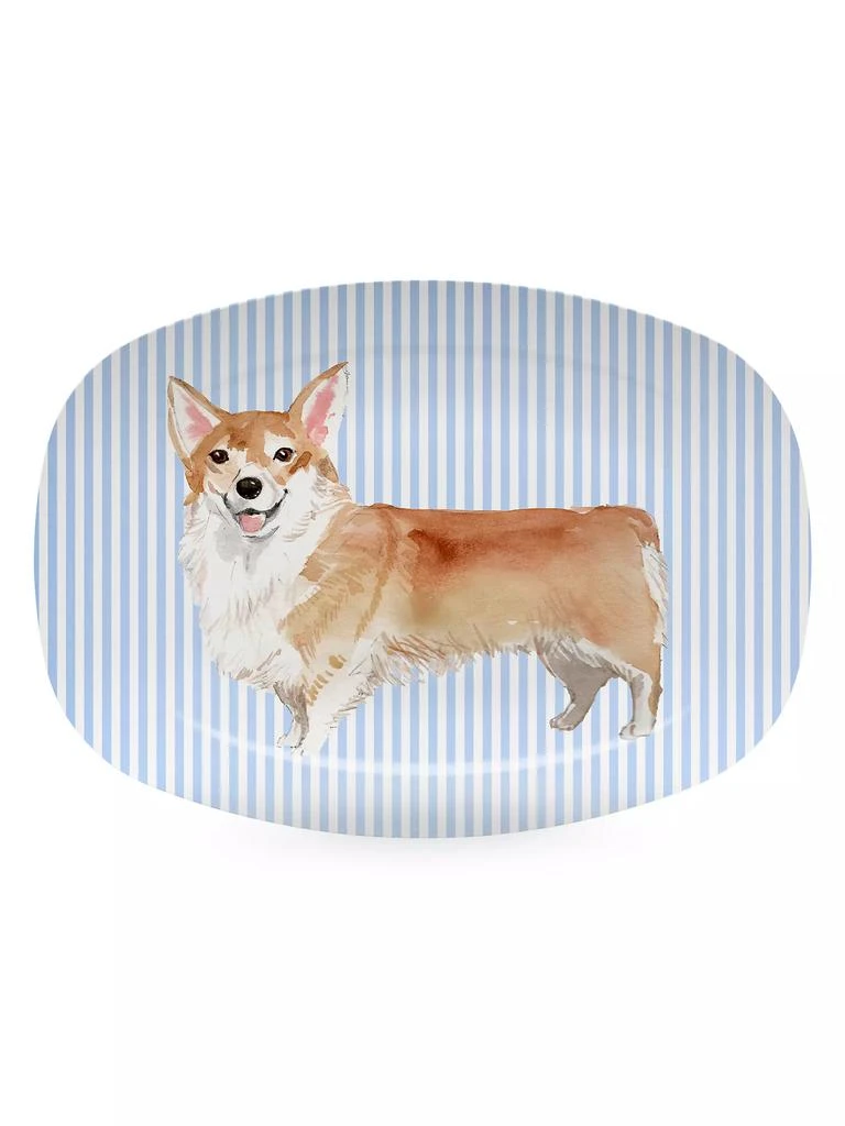 商品Mariposa|Woof Woof Best Friends Corgi Platter,价格¥311,第1张图片