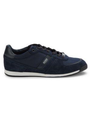 商品Hugo Boss|Maze Mix Media Sneakers,价格¥646,第1张图片