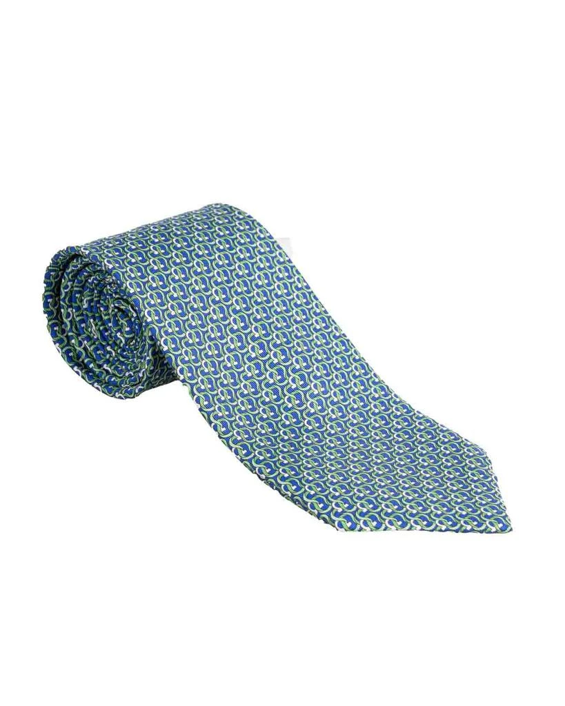 商品Salvatore Ferragamo|Salvatore Ferragamo Micro Pattern Printed Tie,价格¥1523,第1张图片