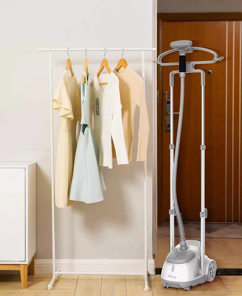 商品SALAV|Professional Garment Steamer with Foot Pedal Power Control Silver,价格¥1622,第5张图片详细描述