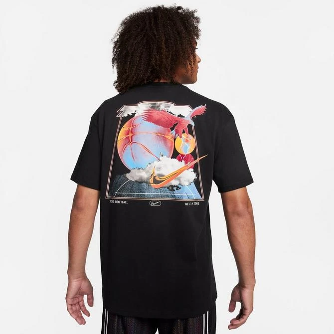 商品NIKE|Men's Nike Swoosh Max90 Basketball Vintage Graphic T-Shirt,价格¥149,第3张图片详细描述