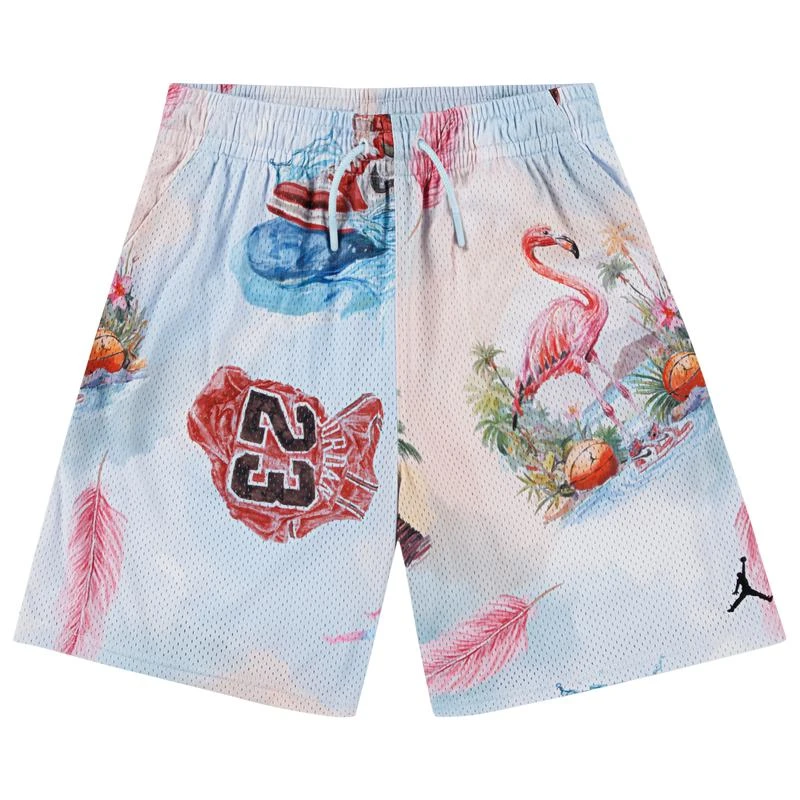 商品Jordan|Jordan Essential AOP Mesh Shorts - Boys' Grade School,价格¥235,第1张图片