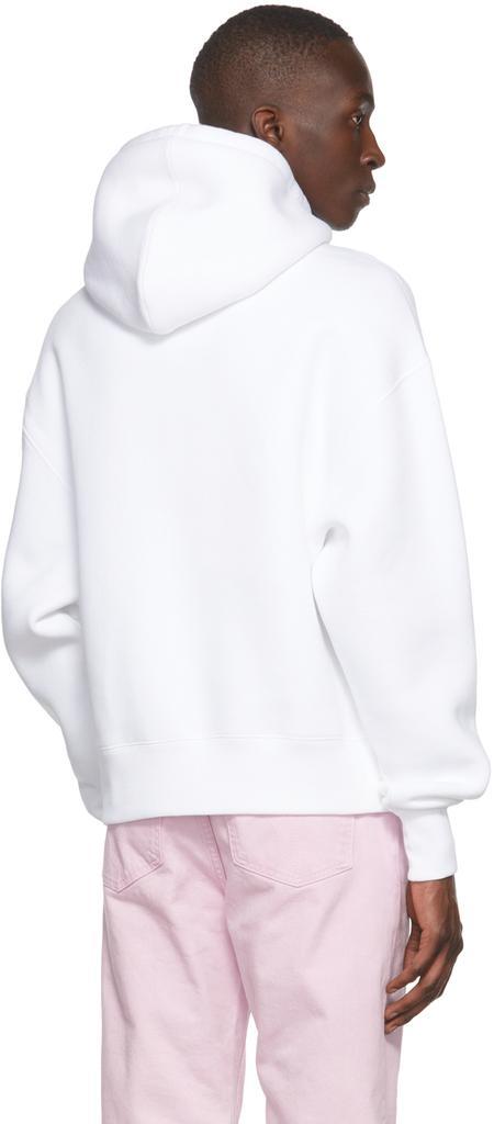 商品AMI|White Cotton Hoodie,价格¥2636,第5张图片详细描述