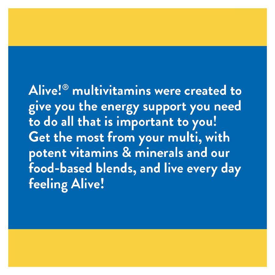 商品Alive!|Men's 50+ Complete Multi-Vitamin Tablets,价格¥90,第4张图片详细描述