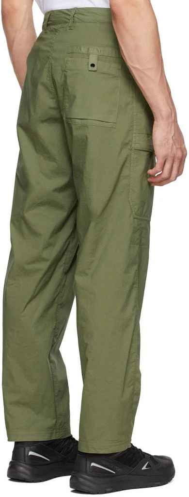 商品Stone Island|Khaki Cotton Cargo Pants,价格¥1701,第3张图片详细描述