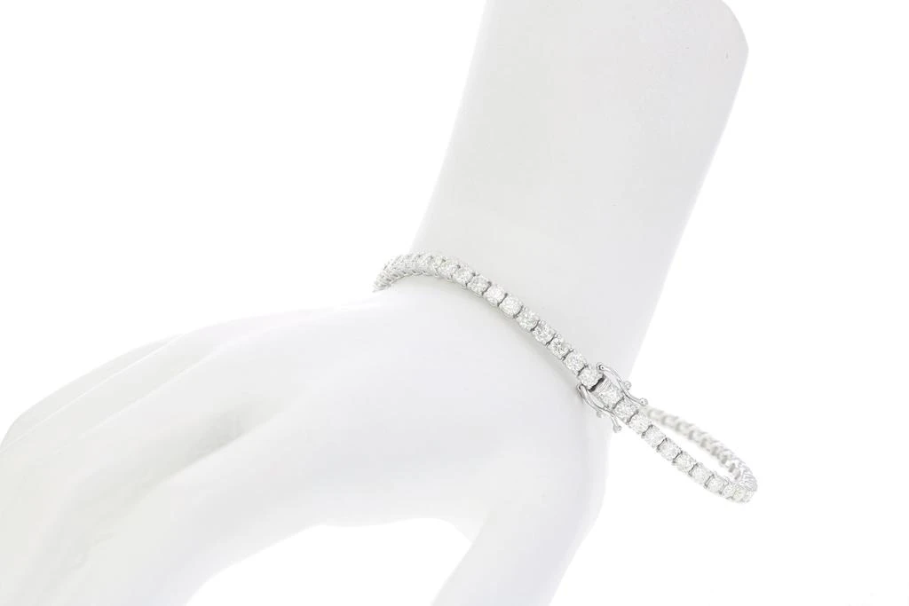 商品Vir Jewels|5 cttw Diamond Bracelet 14K White Gold Classic Tennis Round Prong Set 7 Inch,价格¥33364,第4张图片详细描述