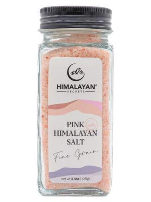 商品HIMALAYAN SECRETS|Fine Himalayan Salt French Glass Shaker,价格¥55,第1张图片