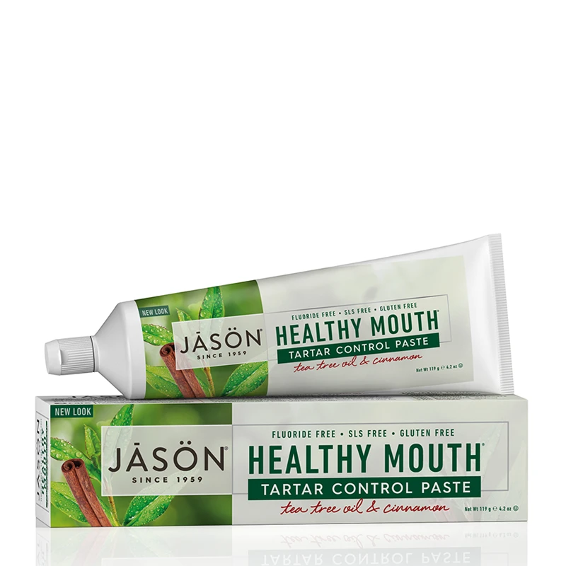 商品JASON|JASON 天然无氟洁齿防垢牙膏 119g,价格¥63,第1张图片