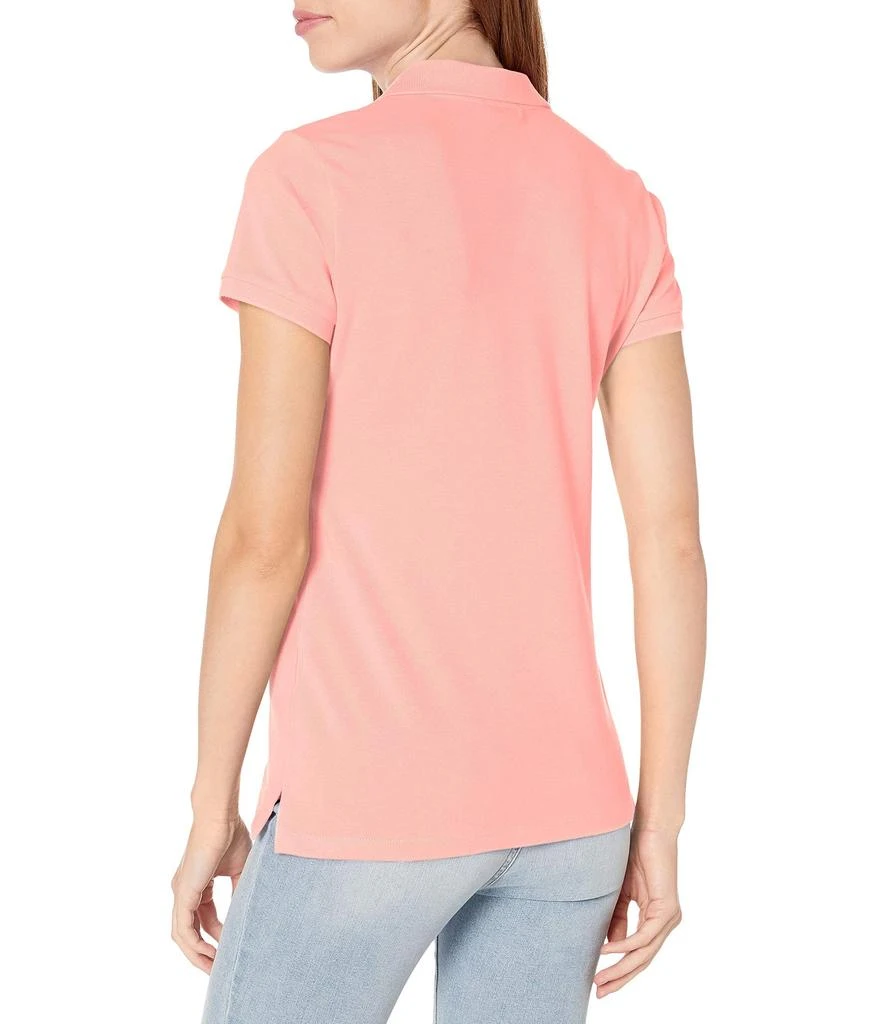 商品Nautica|Women's 5-Button Short Sleeve Cotton Polo Shirt,价格¥188,第2张图片详细描述