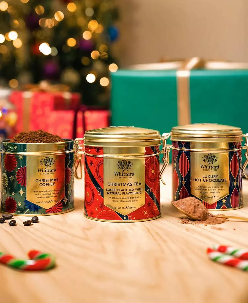 商品Whittard of Chelsea|Christmas Tea, Christmas Coffee and Luxury Hot Cocoa, 3 Piece,价格¥360,第4张图片详细描述