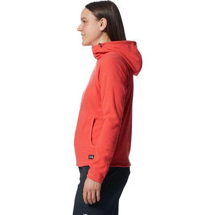 商品Mountain Hardwear|Summit Grid 1/2-Zip Hoodie - Women's,价格¥554,第4张图片详细描述