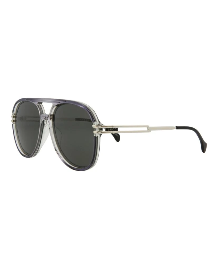 商品Gucci|Aviator-Style Acetate Sunglasses,价格¥1653,第2张图片详细描述