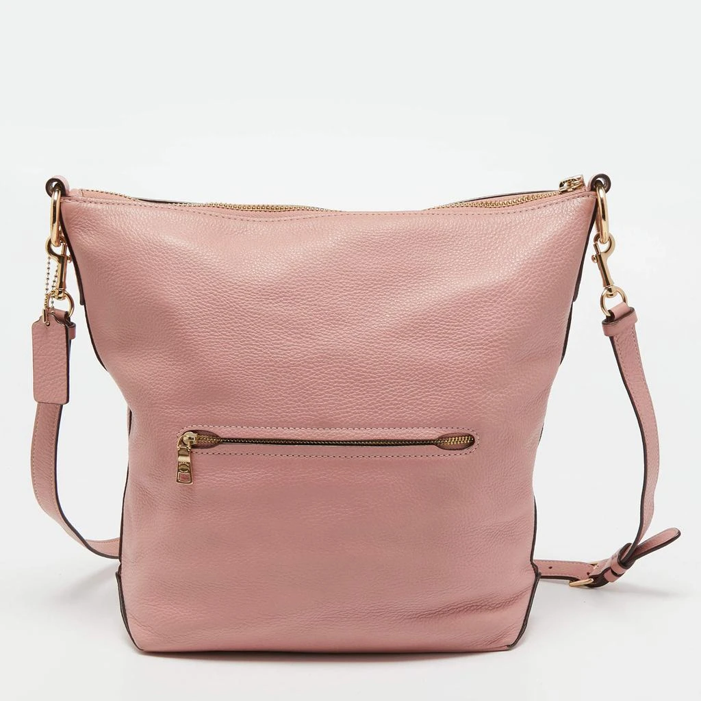 商品[二手商品] Coach|Coach Pink Leather Abby Duffle Crossbody Bag,价格¥1055,第4张图片详细描述