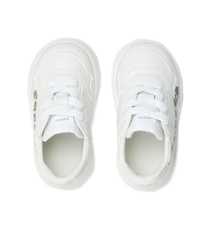 商品Gucci|Gucci 男童运动鞋 8136002SH509014 白色,价格¥3554,第5张图片详细描述