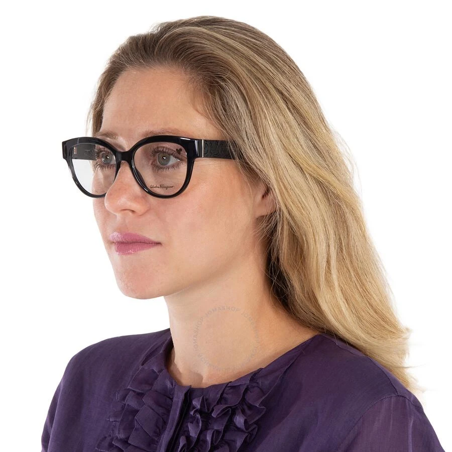 商品Salvatore Ferragamo|Salvatore Ferragamo Demo Oval Ladies Eyeglasses SF2957E 001 54,价格¥396,第2张图片详细描述