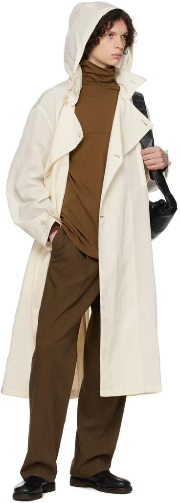 商品Lemaire|Off-White Light Trench Coat,价格¥2807,第4张图片详细描述