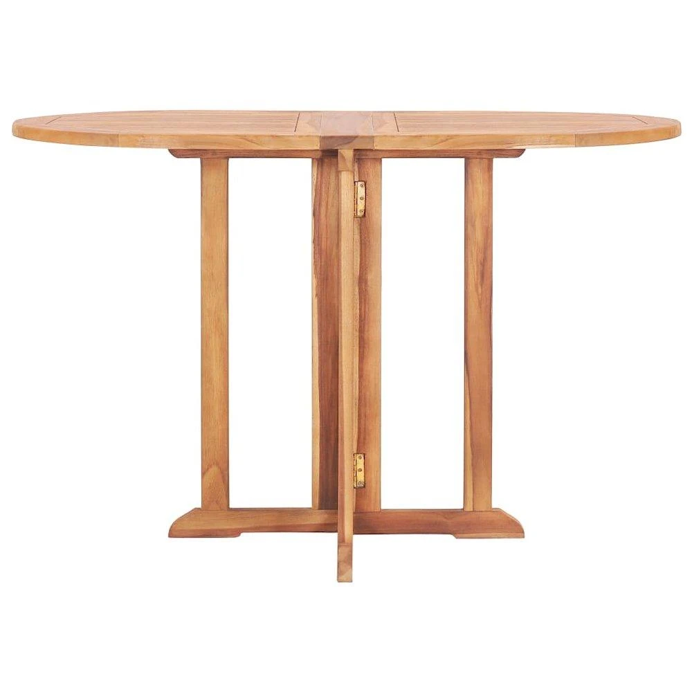 商品VidaXL|Folding Butterfly Garden Table 47.2"x27.6"x29.5" Solid Teak Wood, 49002,价格¥2040,第2张图片详细描述