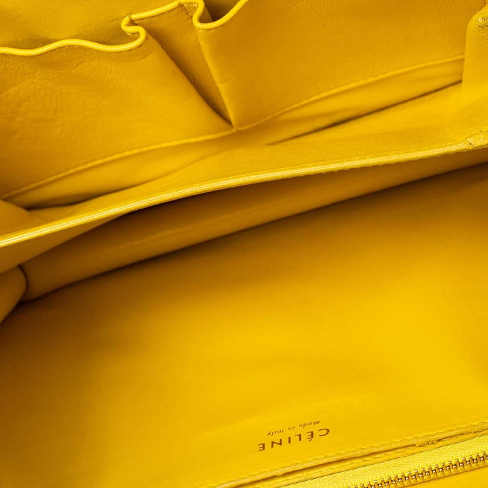 Celine Yellow Python Medium Classic Box Shoulder Bag 商品