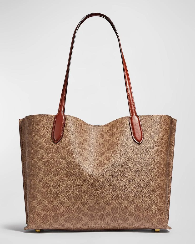 商品Coach|Willow Logo-Print Tote Bag,价格¥2304,第1张图片