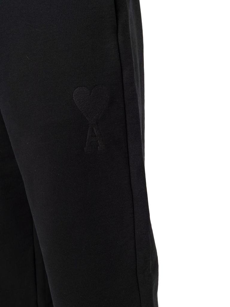 Ami Alexandre Mattiussi Black Organic Cotton Track Pants商品第3张图片规格展示