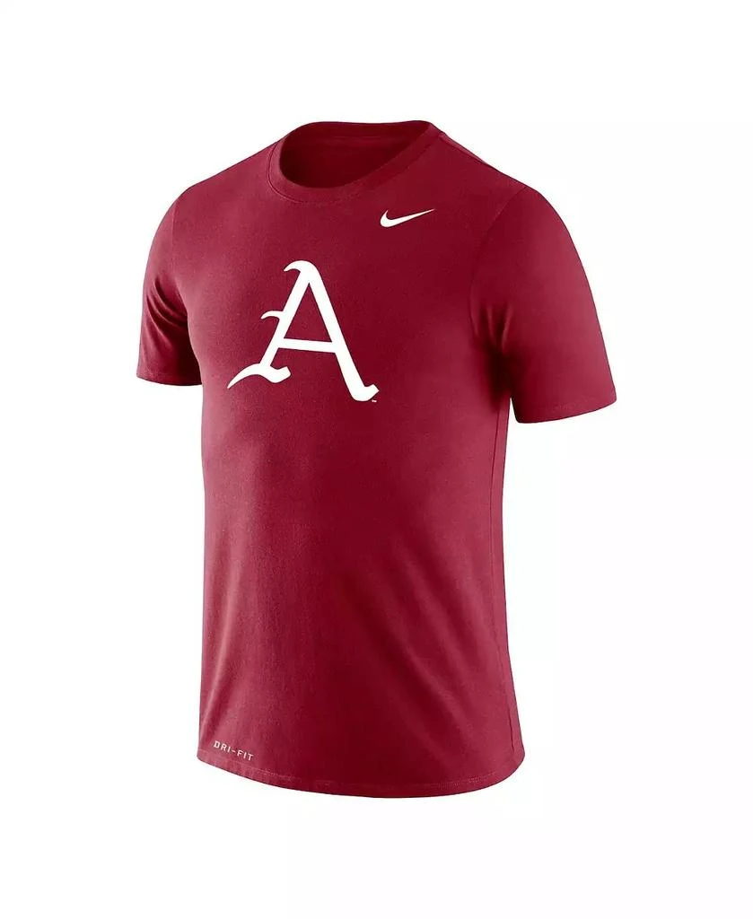 商品NIKE|Men's Cardinal Arkansas Razorbacks School Baseball Logo Legend Performance T-shirt,价格¥241,第3张图片详细描述