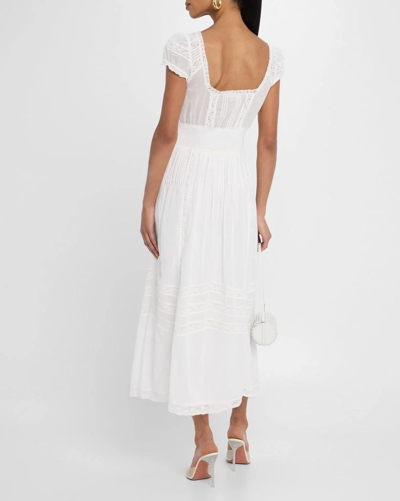 商品LOVESHACKFANCY|Suvi Cotton Midi Dress,价格¥3066,第3张图片详细描述