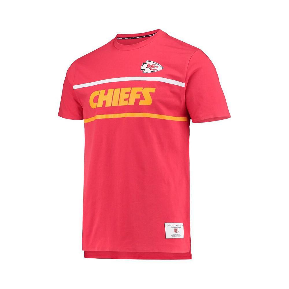 商品Tommy Hilfiger|Men's Red Kansas City Chiefs The Travis T-shirt,价格¥449,第4张图片详细描述