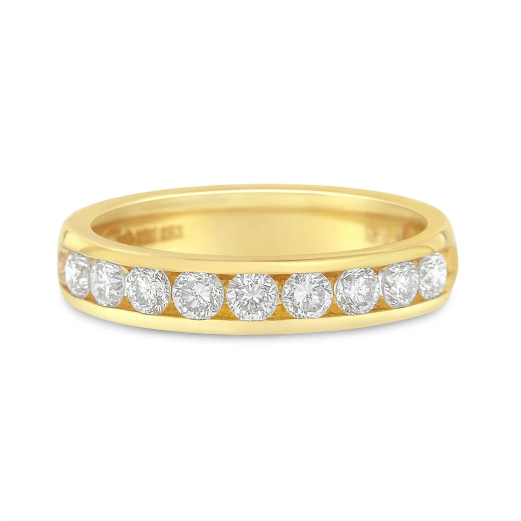 商品Haus of Brilliance|18K Yellow Gold Diamond Wedding Band Ring,价格¥24373,第3张图片详细描述